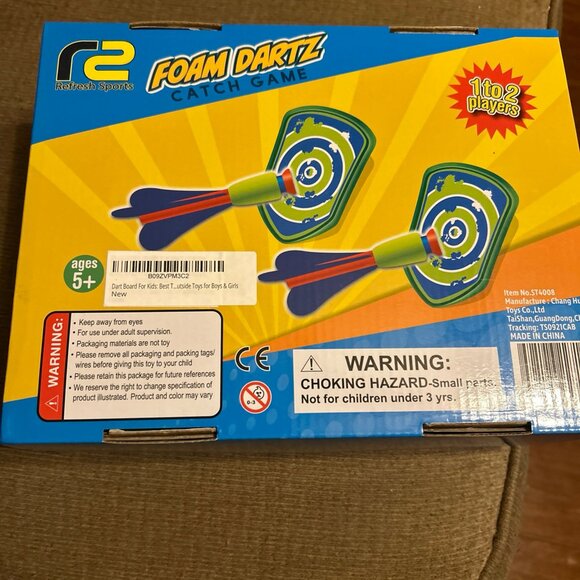 Foam Dartz Catch Game By Refresh Sports Stick Foam Darts Game For Kids - Picture 8 of 12